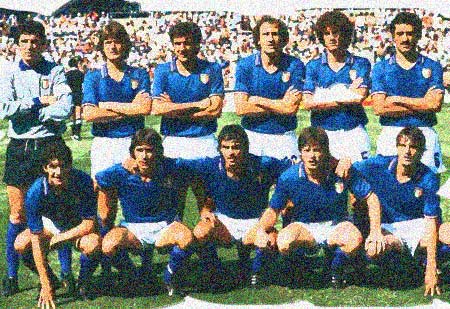 L'Italia campione del mondo di calcio nel 1982